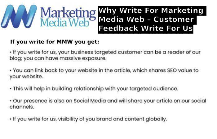 Why Write For Marketing Media Web – Customer Feedback Write For Us